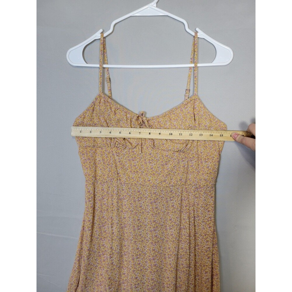 Aeropostale Ditzy Floral Midi Sundress Juniors Medium Cottagecore Dainty Prairie - Picture 4 of 9